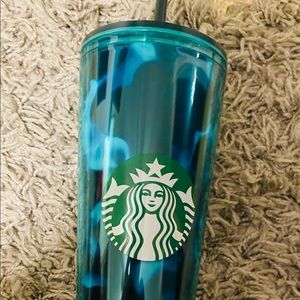 ⭐️SALE⭐️Starbucks teal green marble
